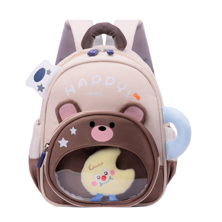 Cute Bear-Themed Backpack Bowlift