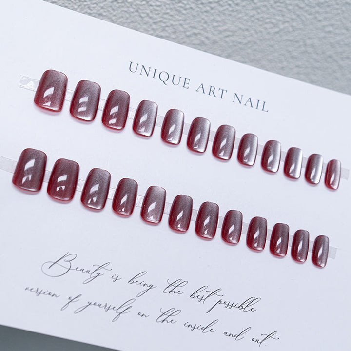 Elegant Gel Acrylic Press-On Nails