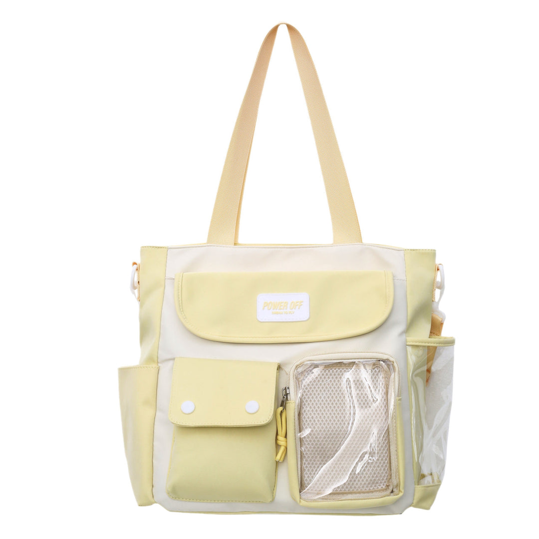 Multi-Pocket Utility Tote Bag Bowlift