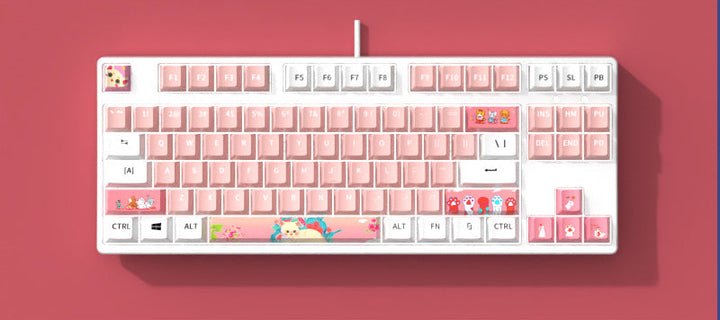 Compact Mechanical Gaming Keyboard Bowlift