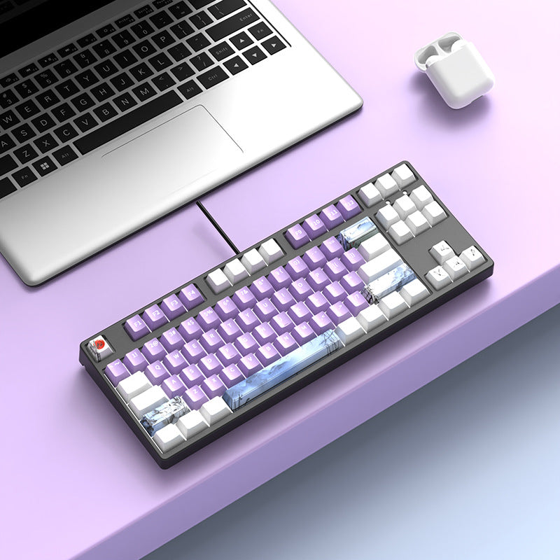 Compact Mechanical Gaming Keyboard Bowlift