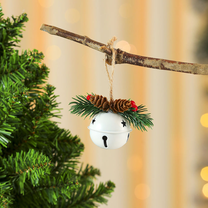 Holiday Decorative Bell Wreath Bowlift