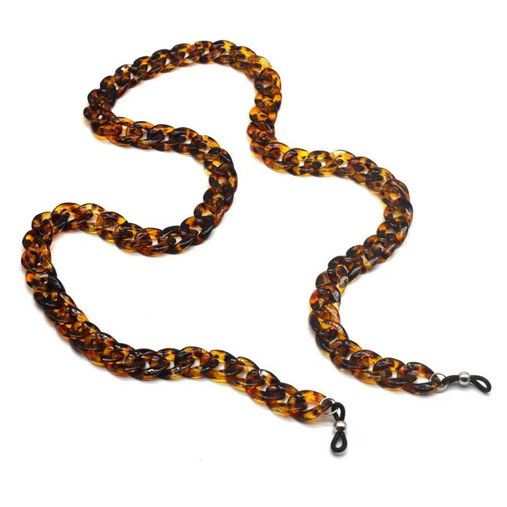 Tortoise Shell Eyewear Chain Bowlift