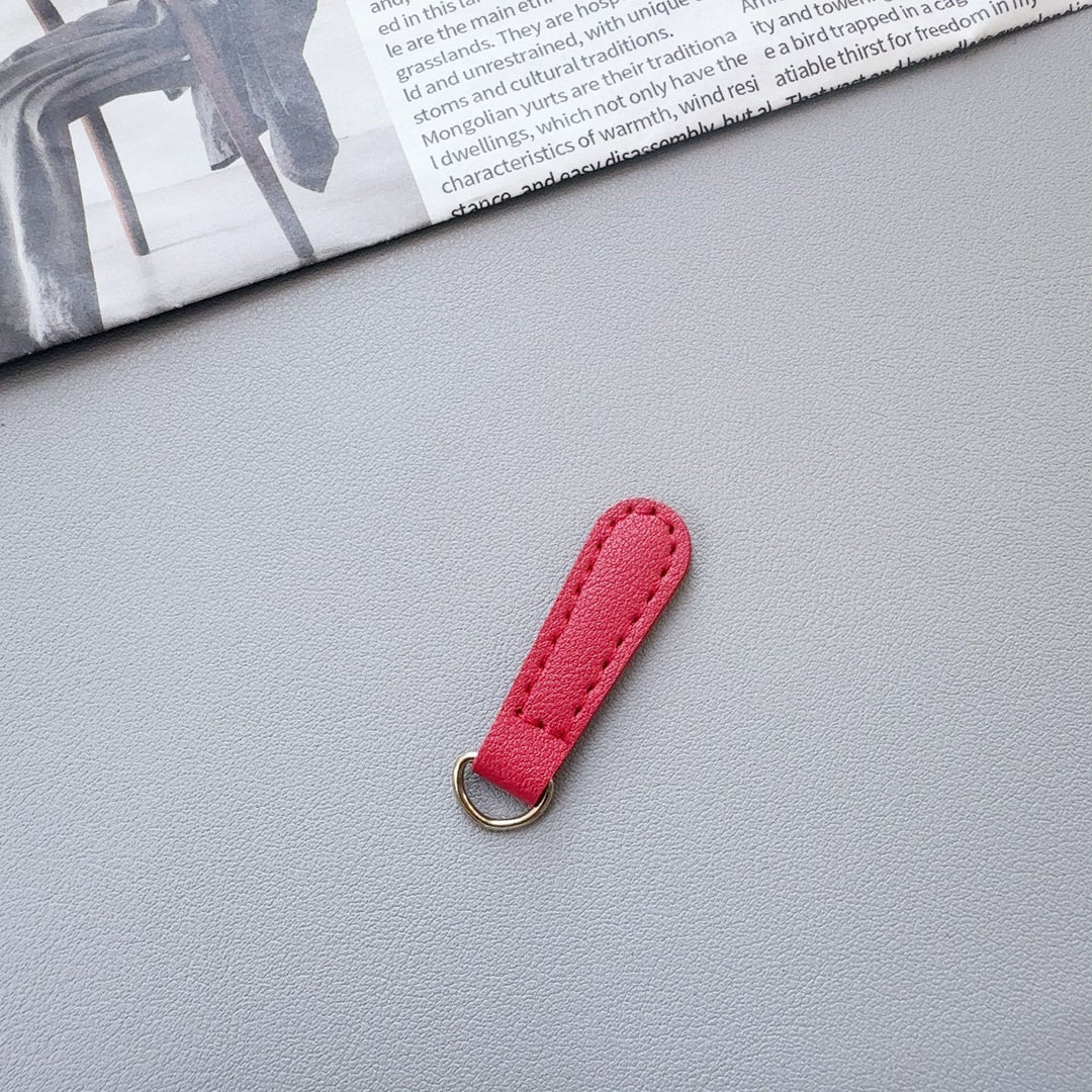 Stylish Leather Keychain Tab Bowlift