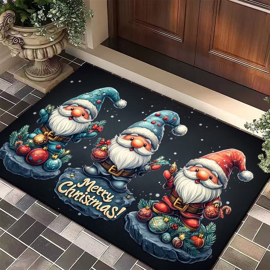 Festive Winter-Themed Entrance Mat Bowlift