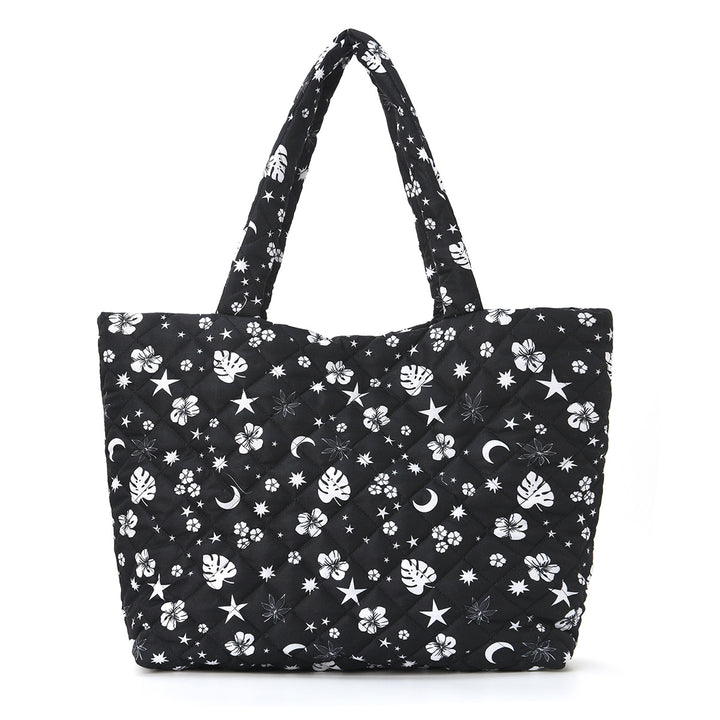 Trendy shopping bag with cute bear and strawberry design Bowlift