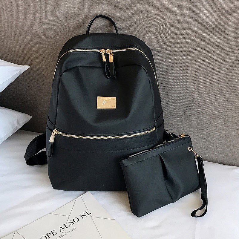 Sleek Multi-Pocket Backpack with Pouch Bowlift