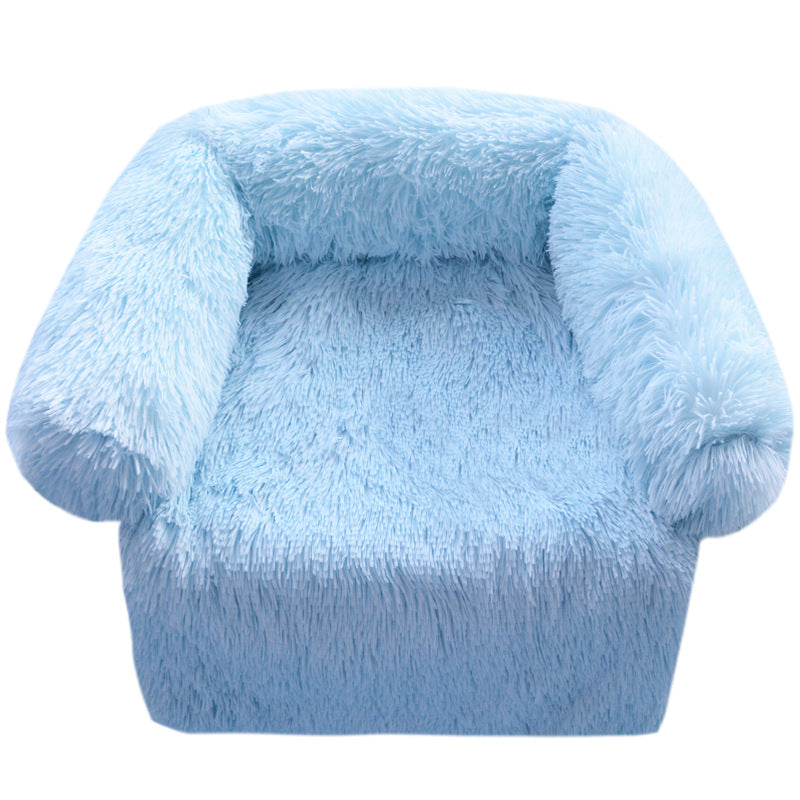 Cozy Textured Dog Bed Chair