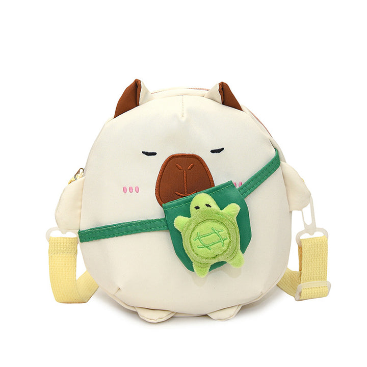 Plush Shoulder Bag in Animal Design Bowlift