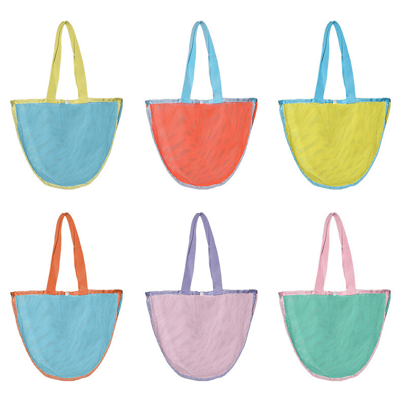 Practical Beach Bag in Net Design Bowlift