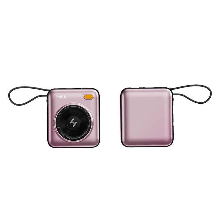 Compact instant camera with innovative filter and photo printing system Bowlift