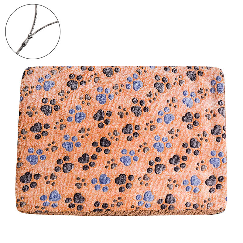 Pet-Themed Zip Closure Pouch Dog Bed