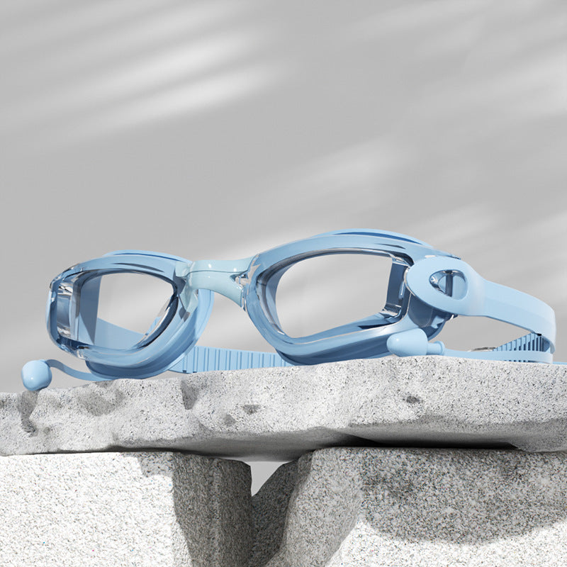 Men's Advanced Anti-Fog Swimming Goggles Bowlift