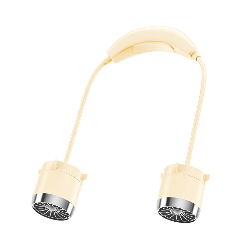Unisex Portable Neck Fan with Flexible Adjustment Bowlift