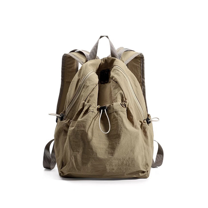 Lightweight Multi-Pocket Drawstring Backpack Bowlift