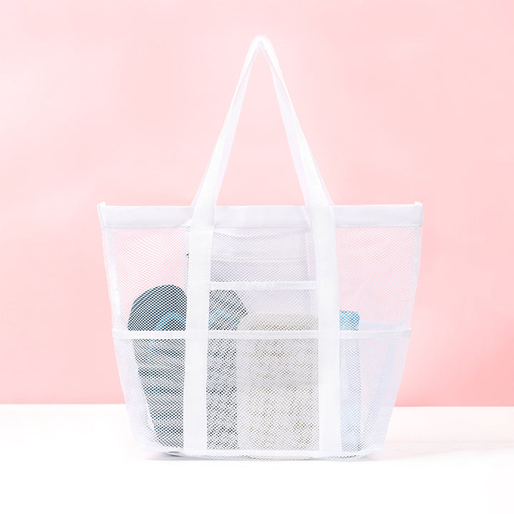 Spacious mesh beach bag Bowlift