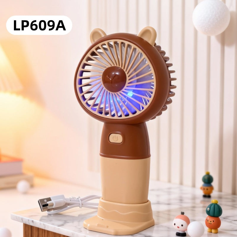 Ladies portable hand fan with variable speed control and ergonomic design Bowlift