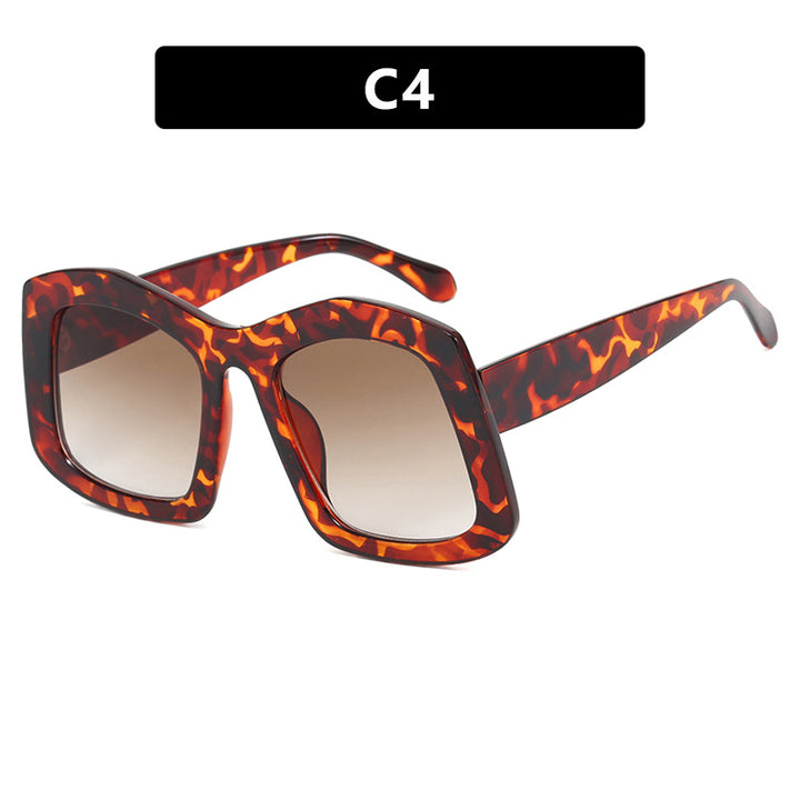 Women's large sunglasses with fashionable design and UV protection Bowlift