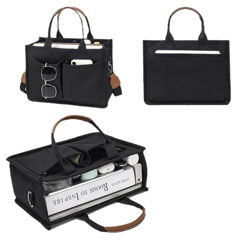 Elegant tote bag with practical compartments Bowlift
