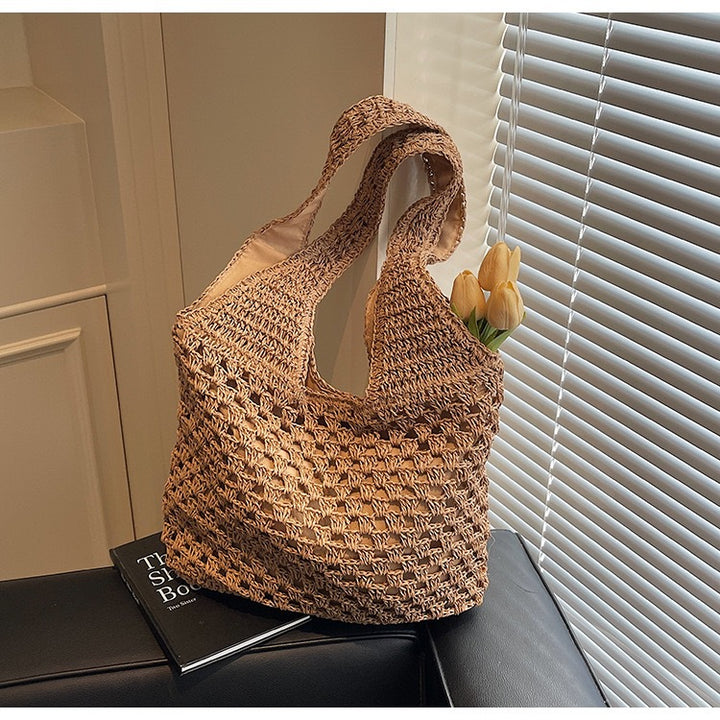 Handmade straw bag Bowlift