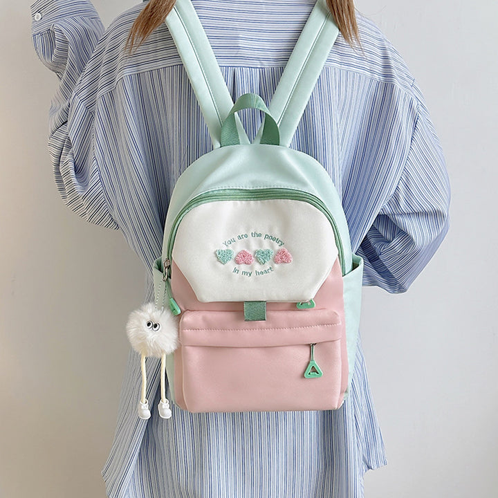 Casual Fabric Backpack Bowlift