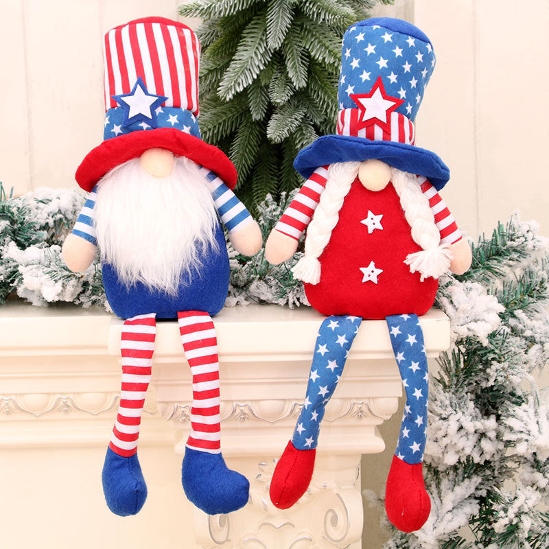 Decorative Plush Gnome Figurine Bowlift