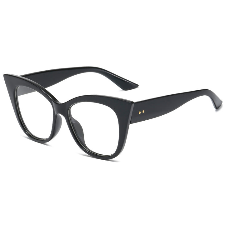 Women extravagant Cat-Eye sunglasses with mirrored lenses Bowlift