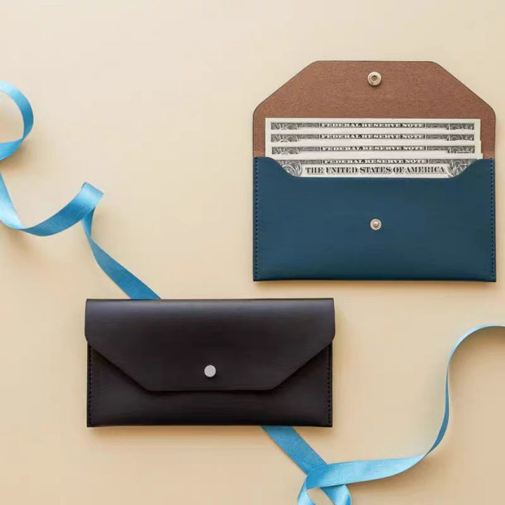 Leather Slim Wallet Bowlift