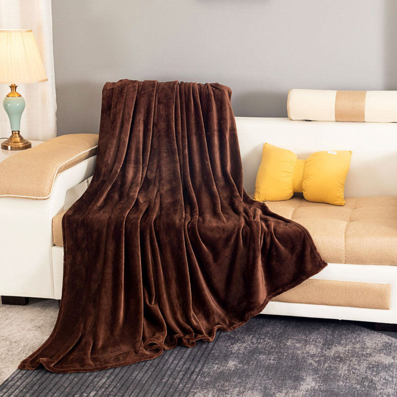 Plush Fleece Throw Blanket Bowlift