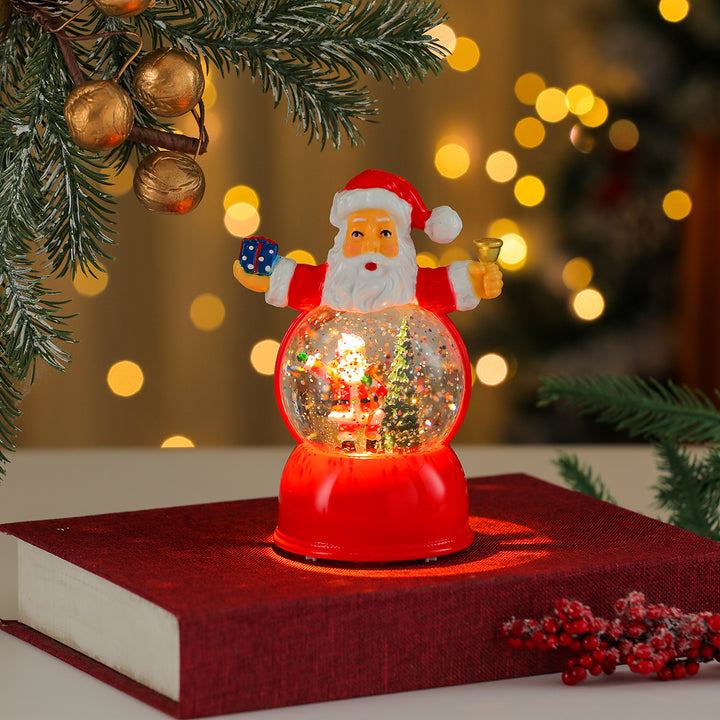 Decorative Snow Globe Lantern Bowlift 1790145134