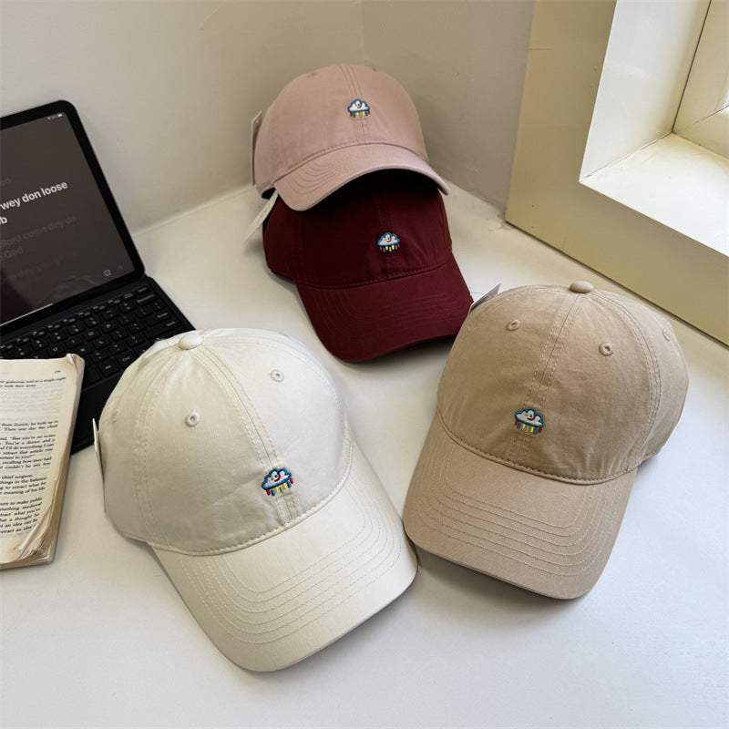 Women's Embroidered Cotton Dad Hat Bowlift