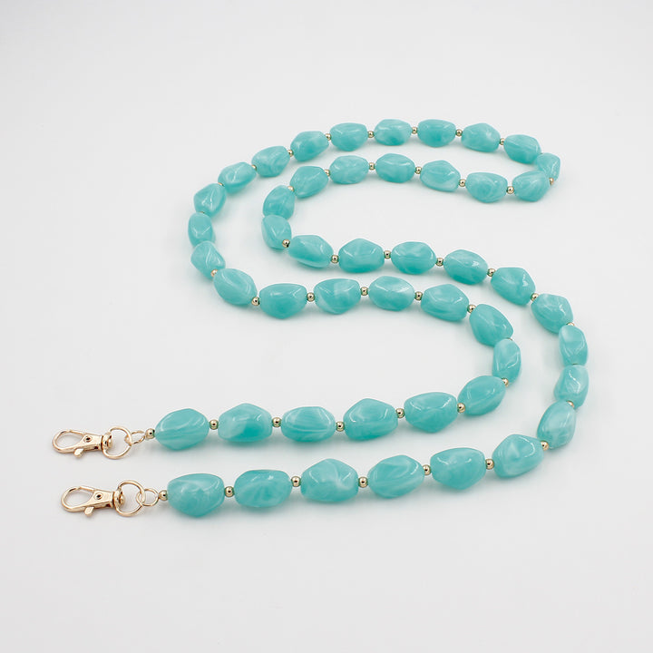 Elegant Beaded Eyewear Chain Bowlift