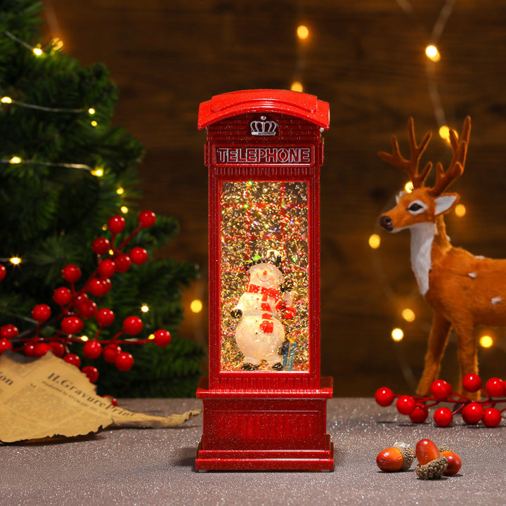 Illuminated Musical Christmas Lantern Bowlift