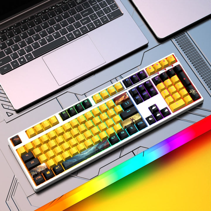 Custom Gaming Keyboard with RGB Backlighting Bowlift