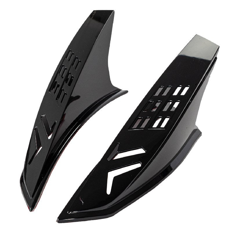 Aerodynamic Motorcycle Helmet Side Panels Bowlift
