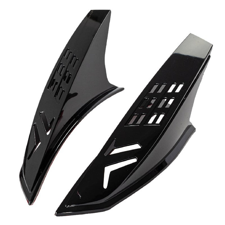 Aerodynamic Motorcycle Helmet Side Panels Bowlift