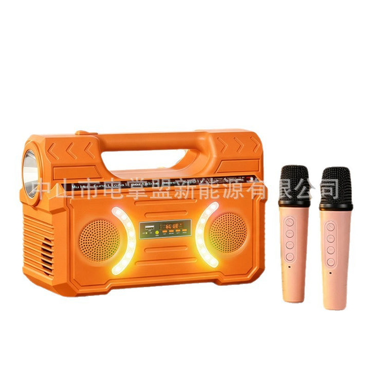 Portable Lithium LiFePO4 Power Station with Car Jump-Start, LED Spotlight and Bluetooth Speaker Bowlift