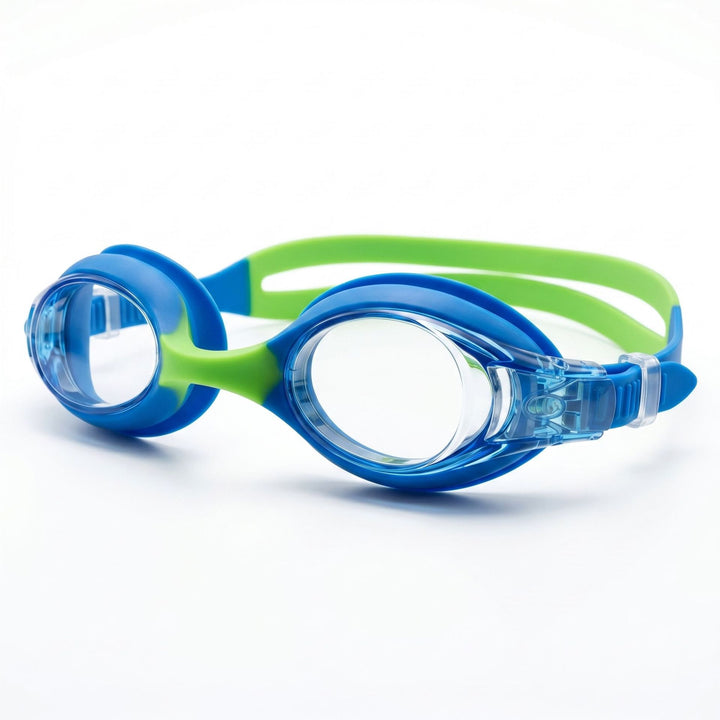 Swim goggles with adjustable nose bridge and anti-fog technology Bowlift