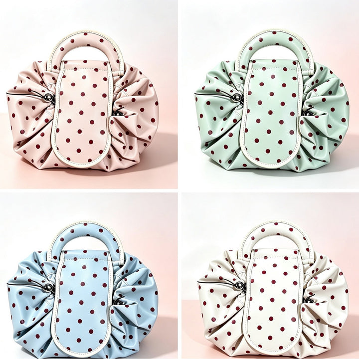 Fashionable Dotted Handbag Bowlift