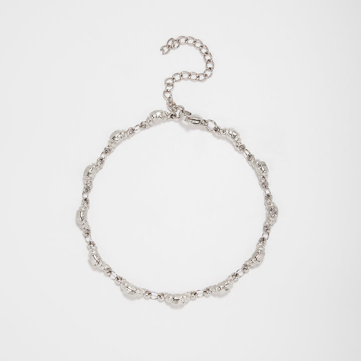 Intricate Textured Chain Bracelet Bowlift