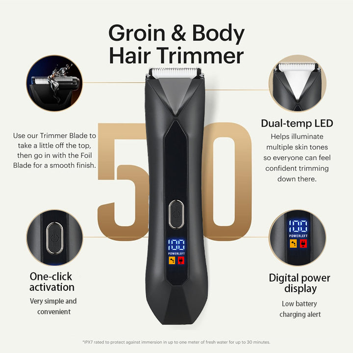 Rechargeable Hair Clipper Kit Bowlift