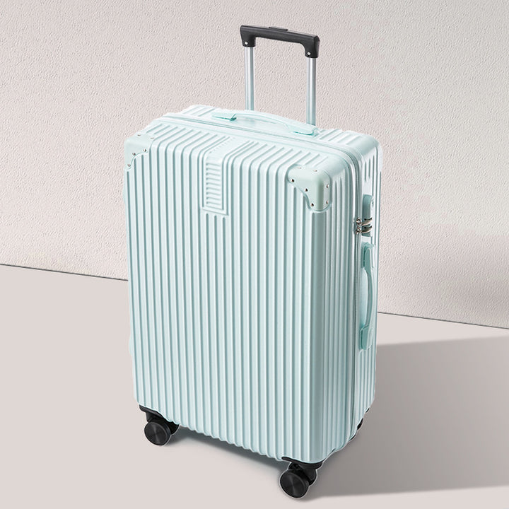 Modern Hard-Shell Wheeled Travel Suitcase Bowlift