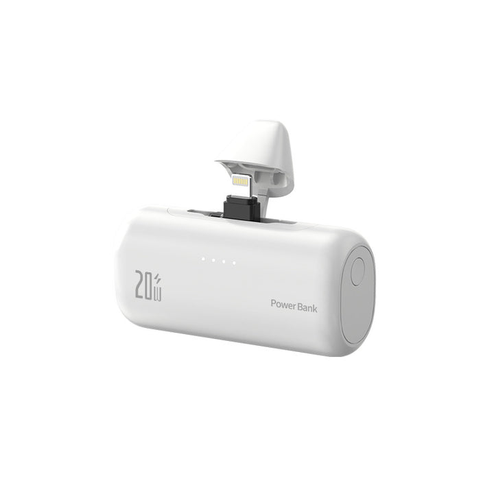 Powerbank with Integrated Charging Port and LED Status Indicator Bowlift