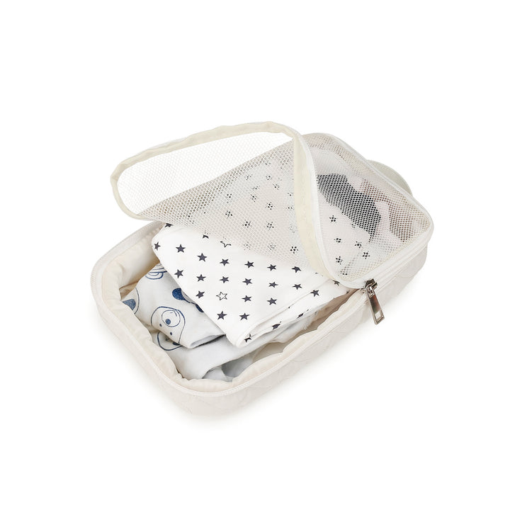 Space-saving travel organizer Bowlift
