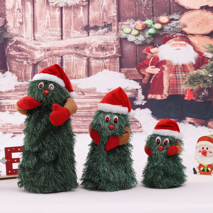 Cute Christmas tree figure with hat Bowlift