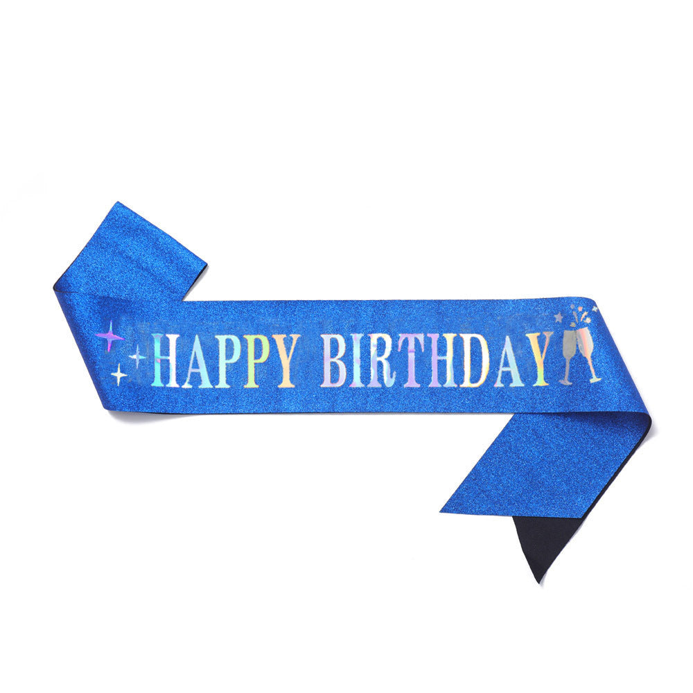 Women Funkenkrone with "Happy Birthday" lettering Bowlift