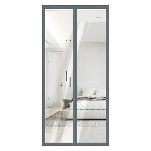Transparent Door Curtain Bowlift