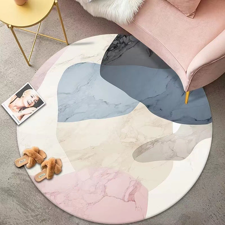 Abstract Modern Area Rug Bowlift