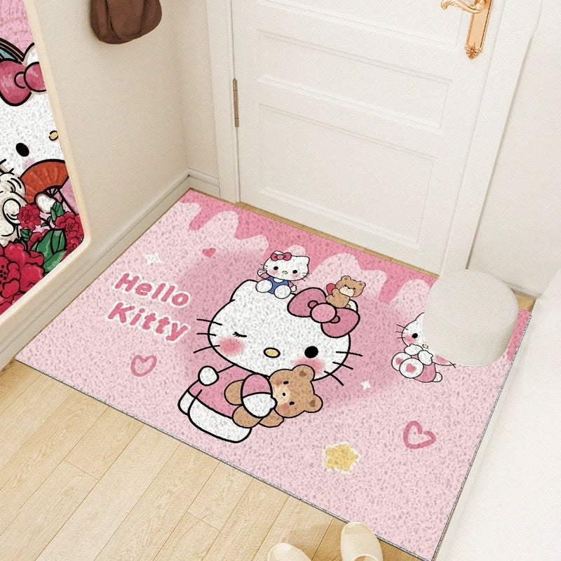 Hello Kitty-Themed Floor Mat Bowlift