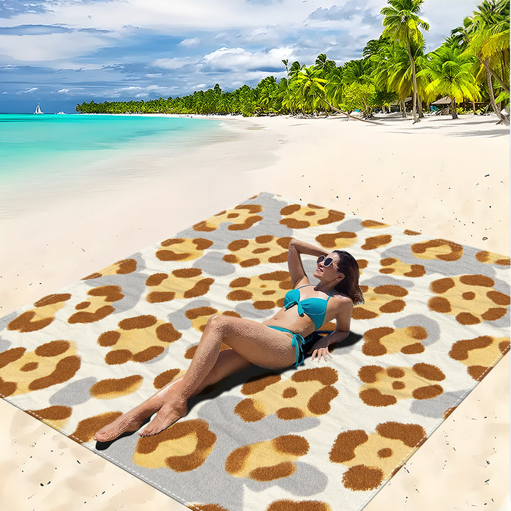 Mandala Design Beach Mat Bowlift